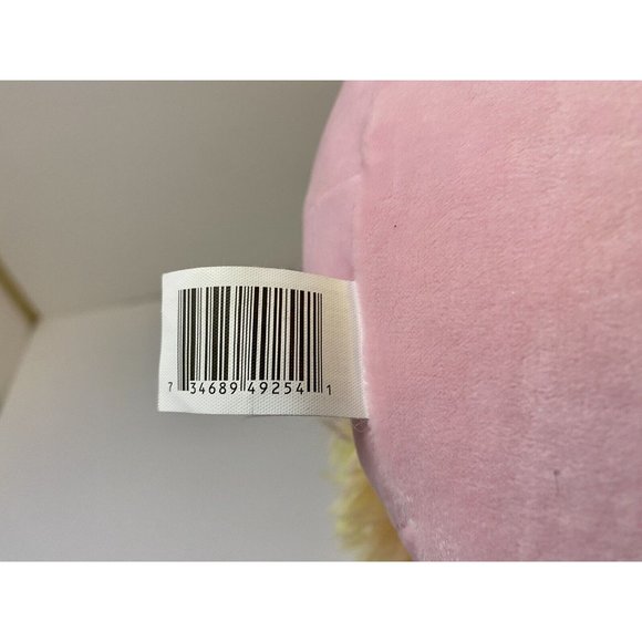 Squishmallows Caparine Bigfoot Plush 8 inch‎ Plush Tie Dye Pastel Rainbow W/ Tag - Picture 9 of 10